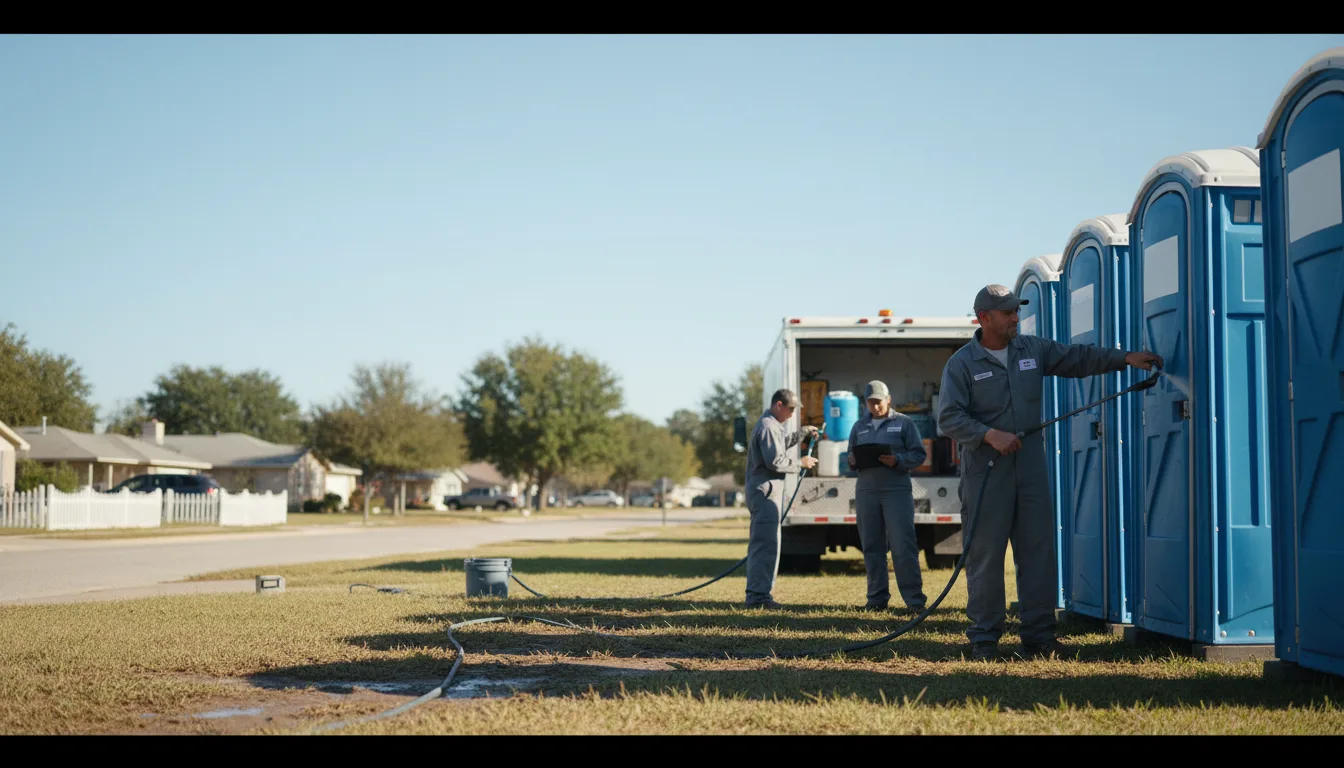 Long-Term Portable Toilet Rental in Cheney, WA near me